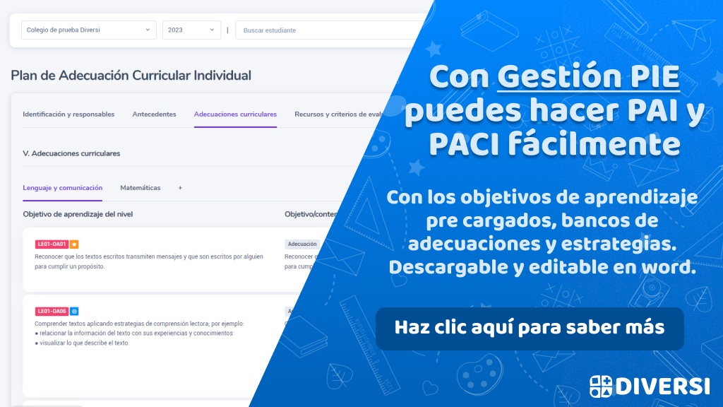 Conoce Gestión PIE